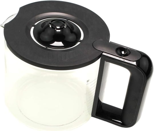 Siemens Plastik Siyah Yedek TC80104 için Cam Pot