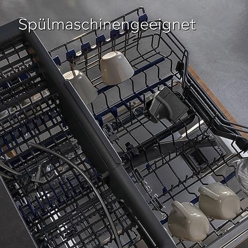 SIEMENS Süt kabı adaptörü TZ70001, harici süt kaplarının kullanımı için, EQ.700 tam otomatik kahve makineleri için özel olarak geliştirilmiştir, orijinal aksesuar, bulaşık makinesinde yıkanabilir,