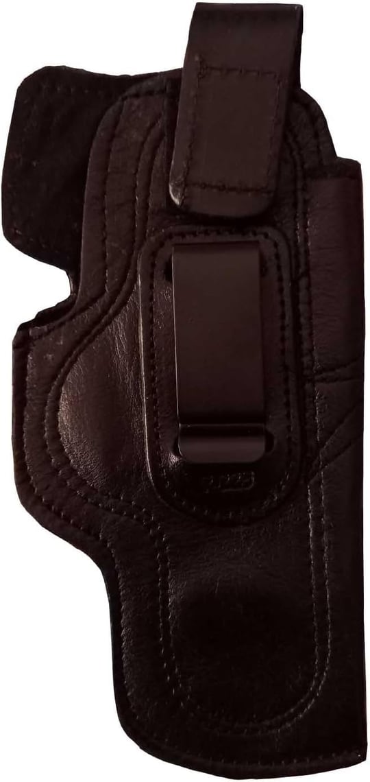 Sig Sauer P229 İçin Uyumlu Çorap Tipi Deri İç Kılıf Metal Maşalı Siyah