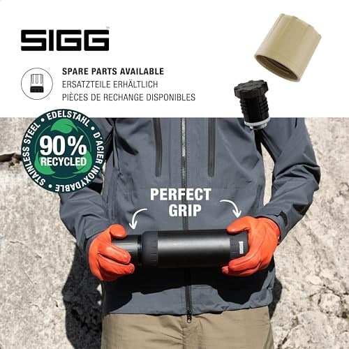 Sigg 6170.90 Alpine Star 1L Termos, Karamel - Seçenekler: 0.5 Liters, 0.75 L, 0.8 Liters, 1 Liters