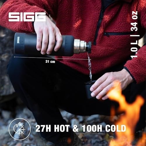 Sigg 6170.90 Alpine Star 1L Termos, Karamel - Seçenekler: 0.5 Liters, 0.75 L, 0.8 Liters, 1 Liters