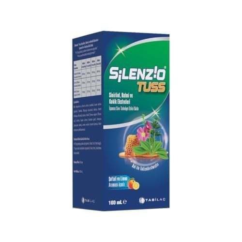 Silenzio Tuss Öksürük Şurubu 100 Ml