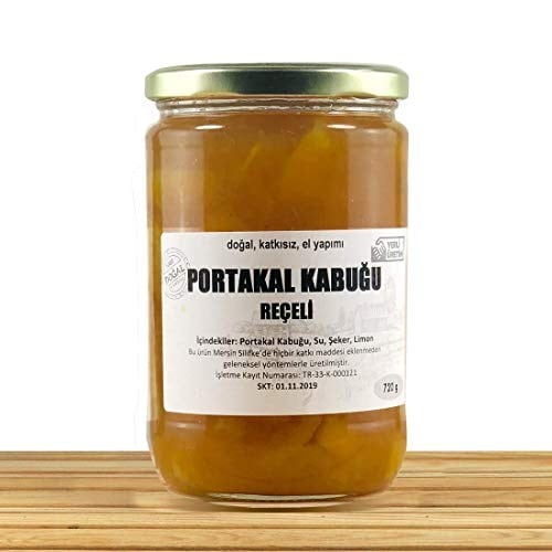 Silifke Sepeti Ev Yapımı Portakal Kabuğu Reçeli 760 Gr