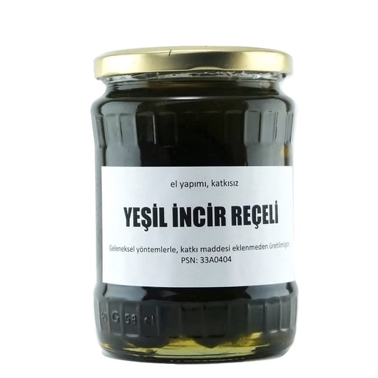 Silifke Sepeti Ev Yapımı Yeşil İncir Reçeli 760 Gr