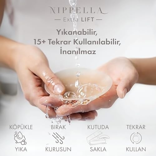 Silikon Meme Ucu Kapatıcı | Çok Kullanımlı, Denize Girilebilen, Yapışkanlı Silikon Meme Ucu Kapatıcı