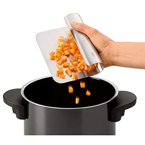Silit Cutn Serve sebze küreği, 11 x 15 cm, mutfak yardımcısı paslanmaz çelik mat, mutfak yardımcısı, mutfak için hamur spatulası, bulaşık makinesinde yıkanabilir