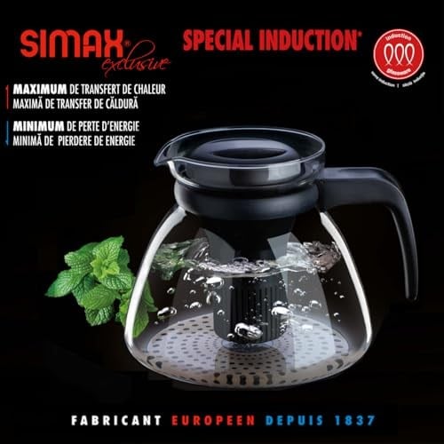 Simax Viola Demlik Indüksiyon Kapasite 1,50 Lt 170 X 147 Mm