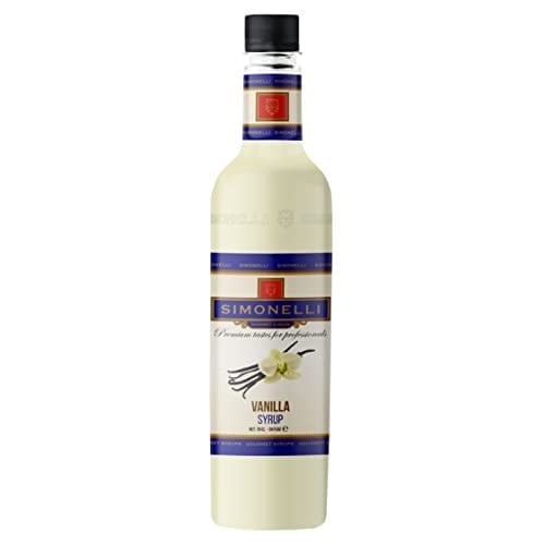 SIMONELLI Kahve Şurubu Vanilya Aromalı 70 cl + POMPA