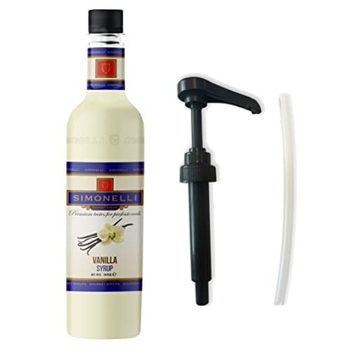SIMONELLI Kahve Şurubu Vanilya Aromalı 70 cl + POMPA