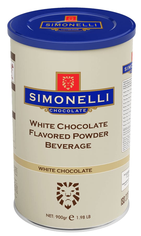 SIMONELLI Sıcak Çikolata Beyaz Çikolatalı 900 gr