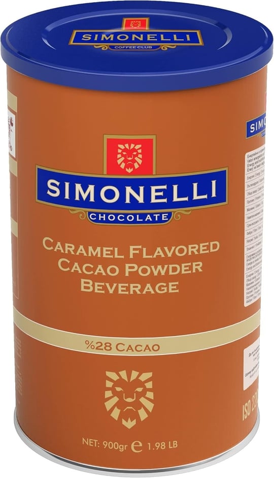 SIMONELLI Sıcak Çikolata Karamelli 900 gr
