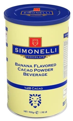 SIMONELLI Sıcak Çikolata Muzlu 900 gr