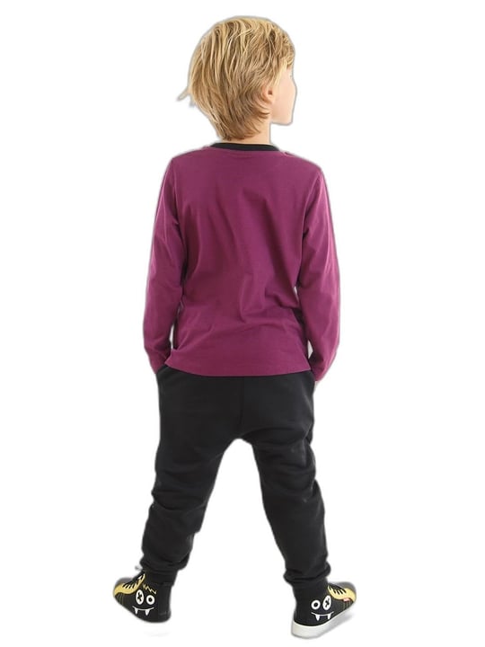 Şimşek Maske Erkek Çocuk T-shirt Pantolon Takım