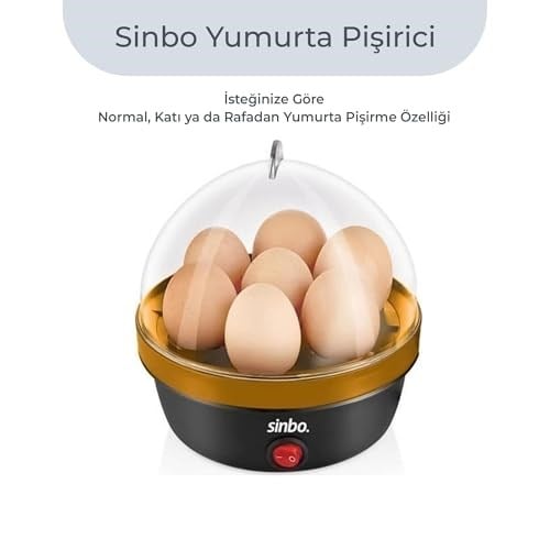 Sinbo SEB-5806 Yumurta Pişirme Makinesi, Sinbo Yumurta Pişirici
