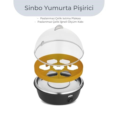 Sinbo SEB-5806 Yumurta Pişirme Makinesi, Sinbo Yumurta Pişirici