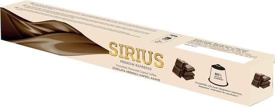 Sirius Premium Çikolata Aromalı Kapsül Kahve (Nespresso Uyumlu) - 10 Adet