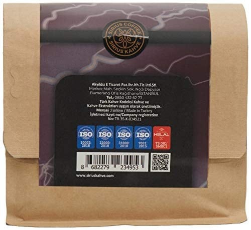 Sirius Premium Espresso Kahve Portofino Blend 250 gr - Çekirdek