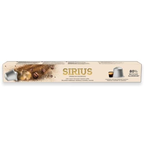 Sirius Premium Irish Krema Aromalı Kapsül Kahve (Nespresso Uyumlu) - 10 Adet