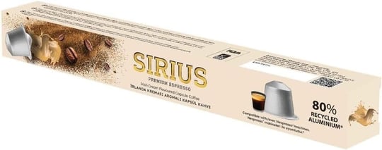 Sirius Premium Irish Krema Aromalı Kapsül Kahve (Nespresso Uyumlu) - 10 Adet