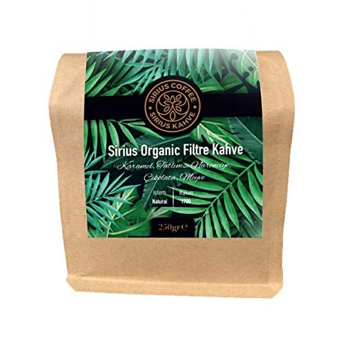 Sirius Premium Organik Filtre Kahve 250 gr