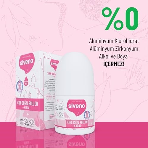 Siveno Doğal 50 ml Kadın Roll-On