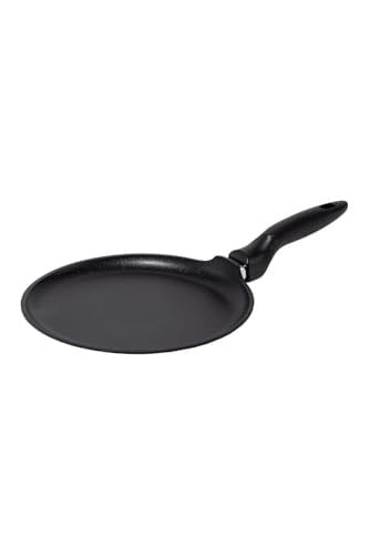 Siyah Inci Krep Tavası 3’Lü Set Siyah 26 Cm