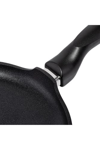 Siyah Inci Krep Tavası 3’Lü Set Siyah 26 Cm