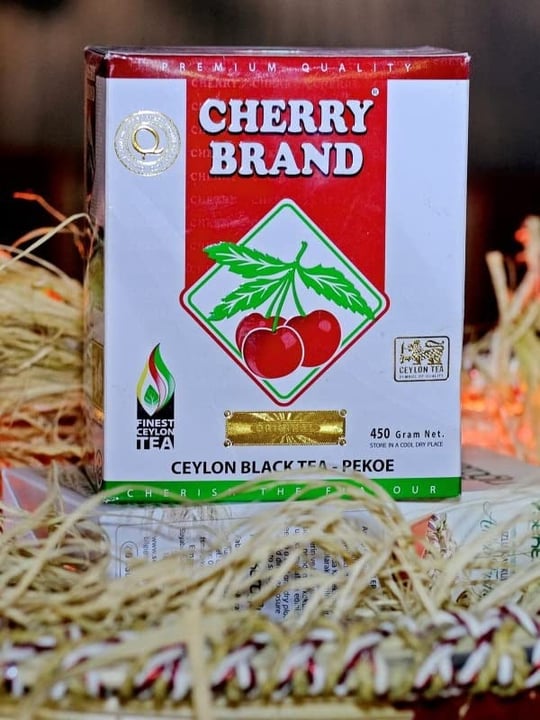 SİYAH KİRAZ ÇAYI CHERRY BRAND CEYLON BLACK TEA 450 GR