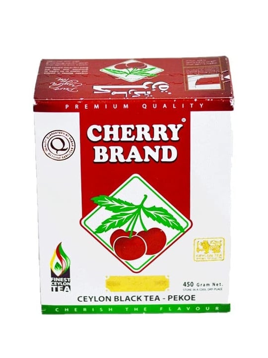 SİYAH KİRAZ ÇAYI CHERRY BRAND CEYLON BLACK TEA 450 GR