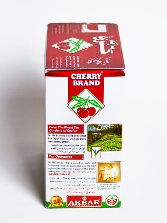 SİYAH KİRAZ ÇAYI CHERRY BRAND CEYLON BLACK TEA 450 GR