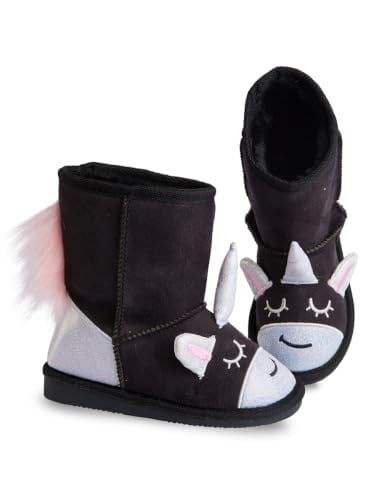 Siyah Unicorn Kız Çocuk Bot