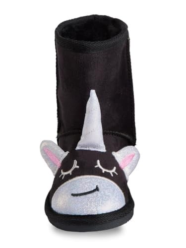 Siyah Unicorn Kız Çocuk Bot