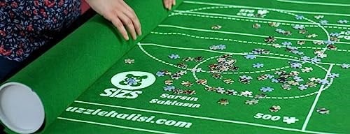 SIZS Puzzle Halısı 1000’lik den 6000liğe Kadar Farklı Boyutlar | Askılı Çanta | Puzzleı Sar Sakla ve Açtığında Kaldığın Yerden Devam Et (6000lik)