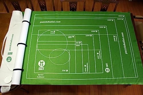 SIZS Puzzle Halısı 1000’lik den 6000liğe Kadar Farklı Boyutlar | Askılı Çanta | Puzzleı Sar Sakla ve Açtığında Kaldığın Yerden Devam Et (6000lik)