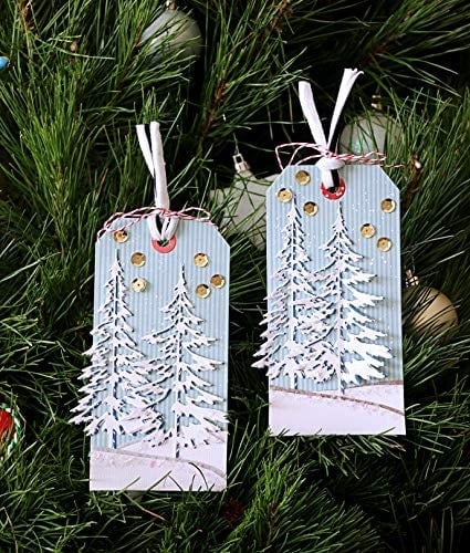 Sizzix 660978 Thinlits Kalıp Seti, Woodlands, Tim Holtz, 2/paket