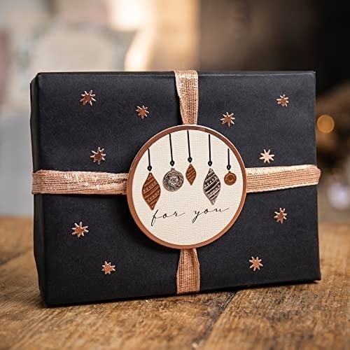 Sizzix Rose Gold Surfacez Zengin Kart Stoğu, 20x29 cm, 50li Paket