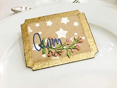 Sizzix Yapraklı dal, çelik, Zweig mit Blättern, 10.8cm x 3.8cm - 3.8cm x 3.2cm