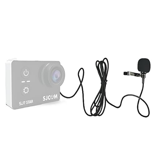 SJCAM SJ6 Legend Mini USB Aksiyon Video Kamerası için Harici Mikrofon