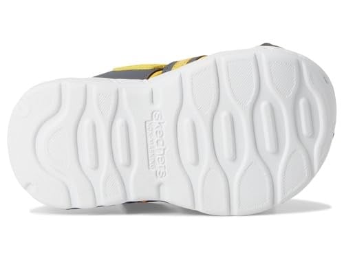 Skechers Erkek Çocuk Gri Spor Sandalet 26, 407041N-CCYL