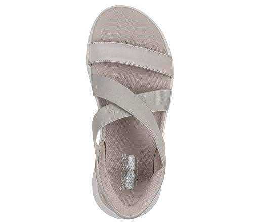Skechers Go Walk Flex Sandalet - Parıldayan Eller Serbest Slip-ins SandaletKadın