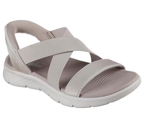 Skechers Go Walk Flex Sandalet - Parıldayan Eller Serbest Slip-ins SandaletKadın