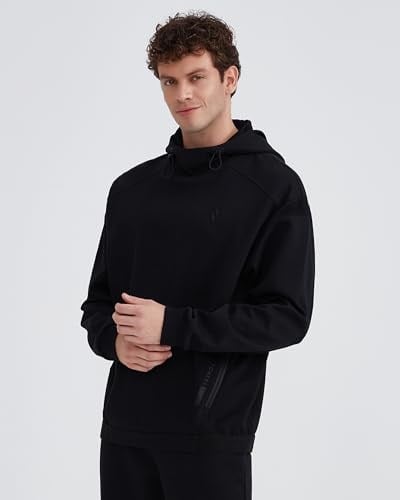 Skechers M 2XI-Lock Hoodie Sweatshirt Erkek Siyah Sweatshirt