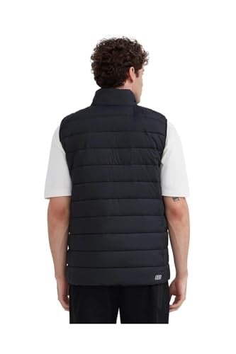 Skechers M Outerwear Padded Vest Erkek Siyah Yelek