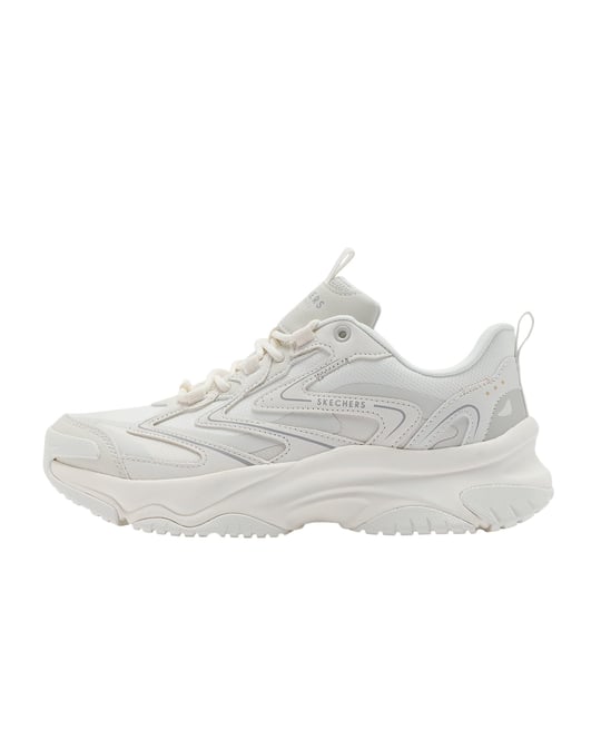 Skechers MOONHİKER - APOGEE BLOOM Kadın Beyaz Sneakers