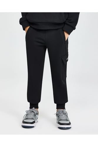 Skechers Siyah Çocuk B LW Fleece Eşofman Altı SK242047-001