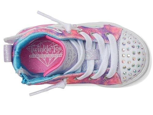 Skechers TWİNKLE MAGİC Kız Çocuk Ps Pembe Işıklı Spor Ayakkabı