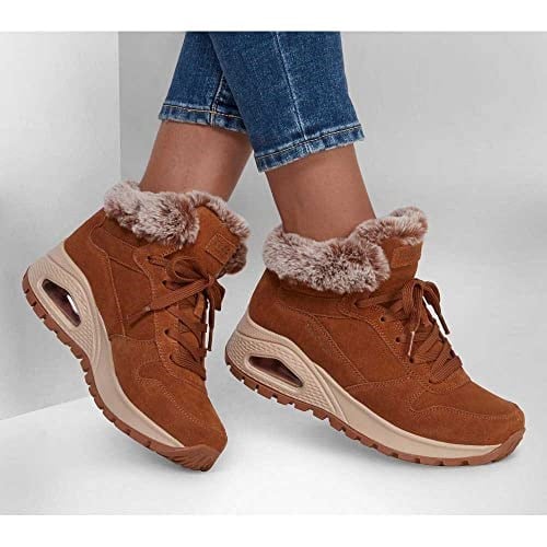 Skechers Uno Rugged – Wintriness Bilek Hizasında Bot Kadın
