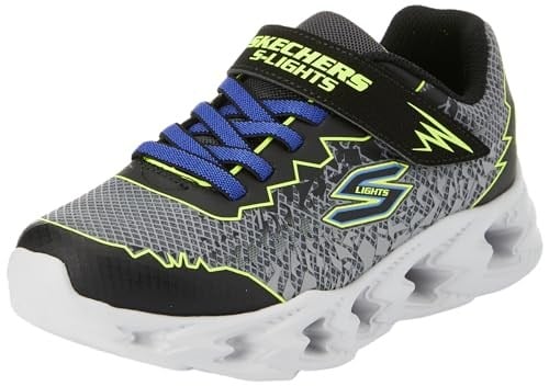 Skechers VORTEX 2.0 - ZORENTO Erkek Çocuk Ps Siyah Işıklı Spor Ayakkabı