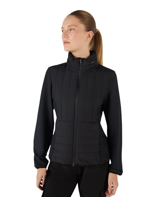 Skechers W Outerwear Padded Jacket Kadın Siyah Mont
