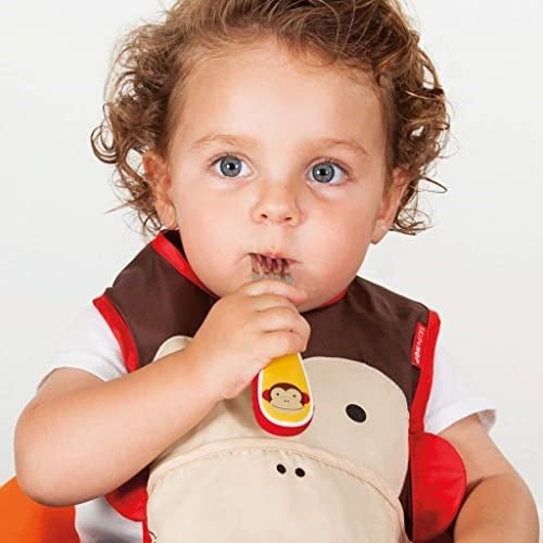Skip Hop 252352 Çatal Kaşık, Çok Renkli, Maymun